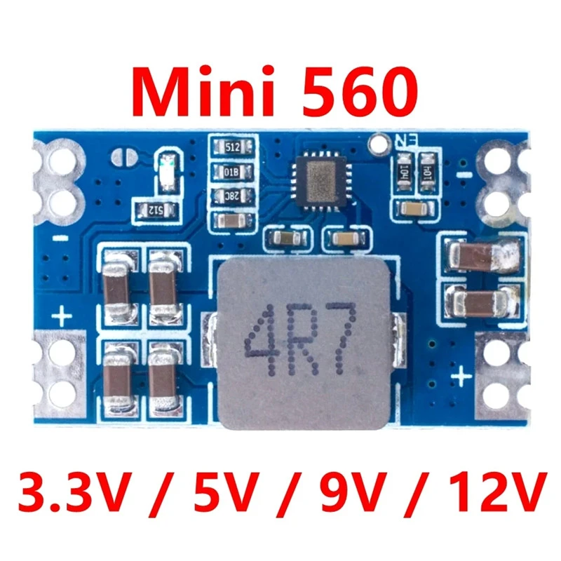 

DC-DC 5A mini560 step-down regulated power supply module output 3.3V 5V 9V 12Vmini560-PRO