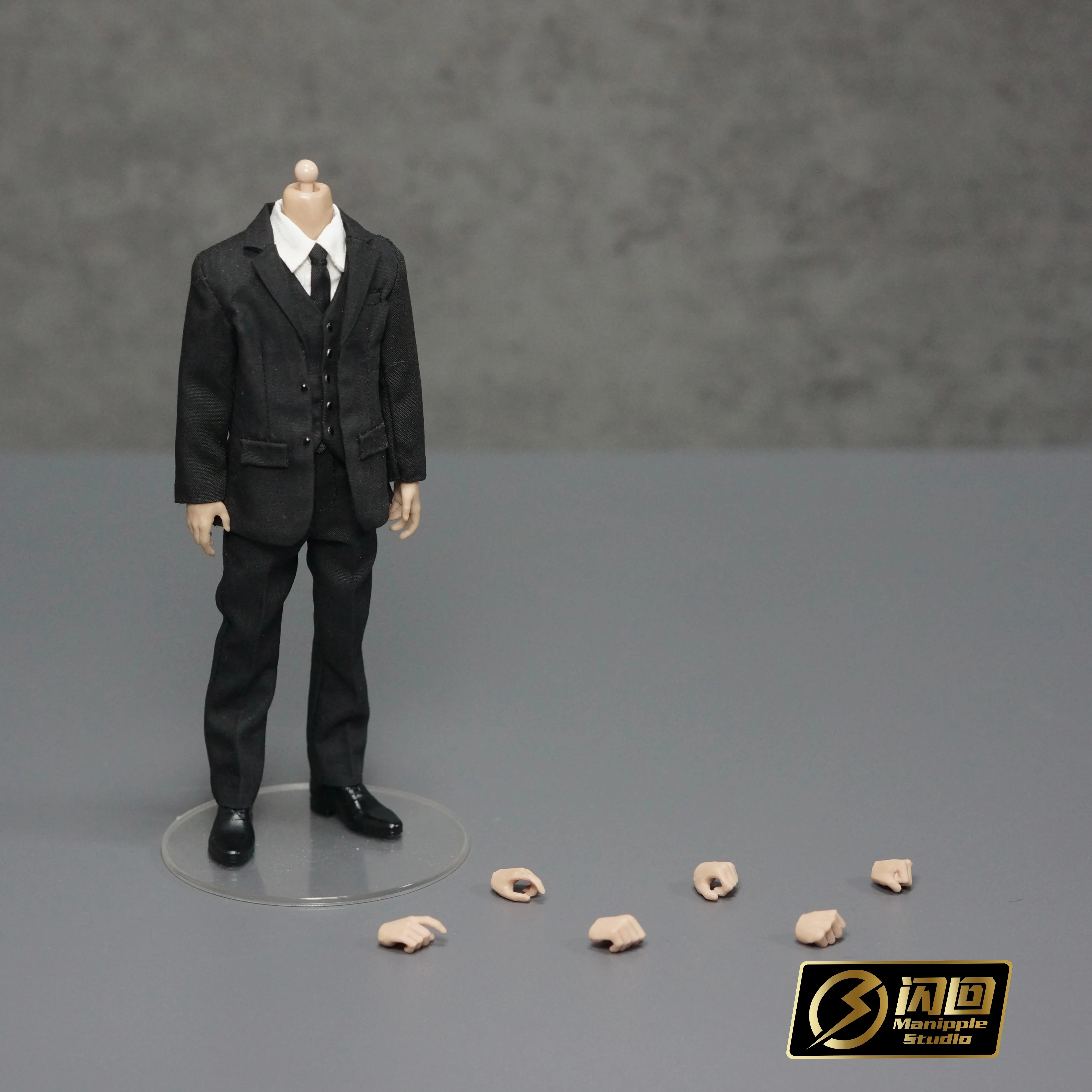 In Stock 1/12 Scale Killer 47 Hitman Battle War Head Body Clothes