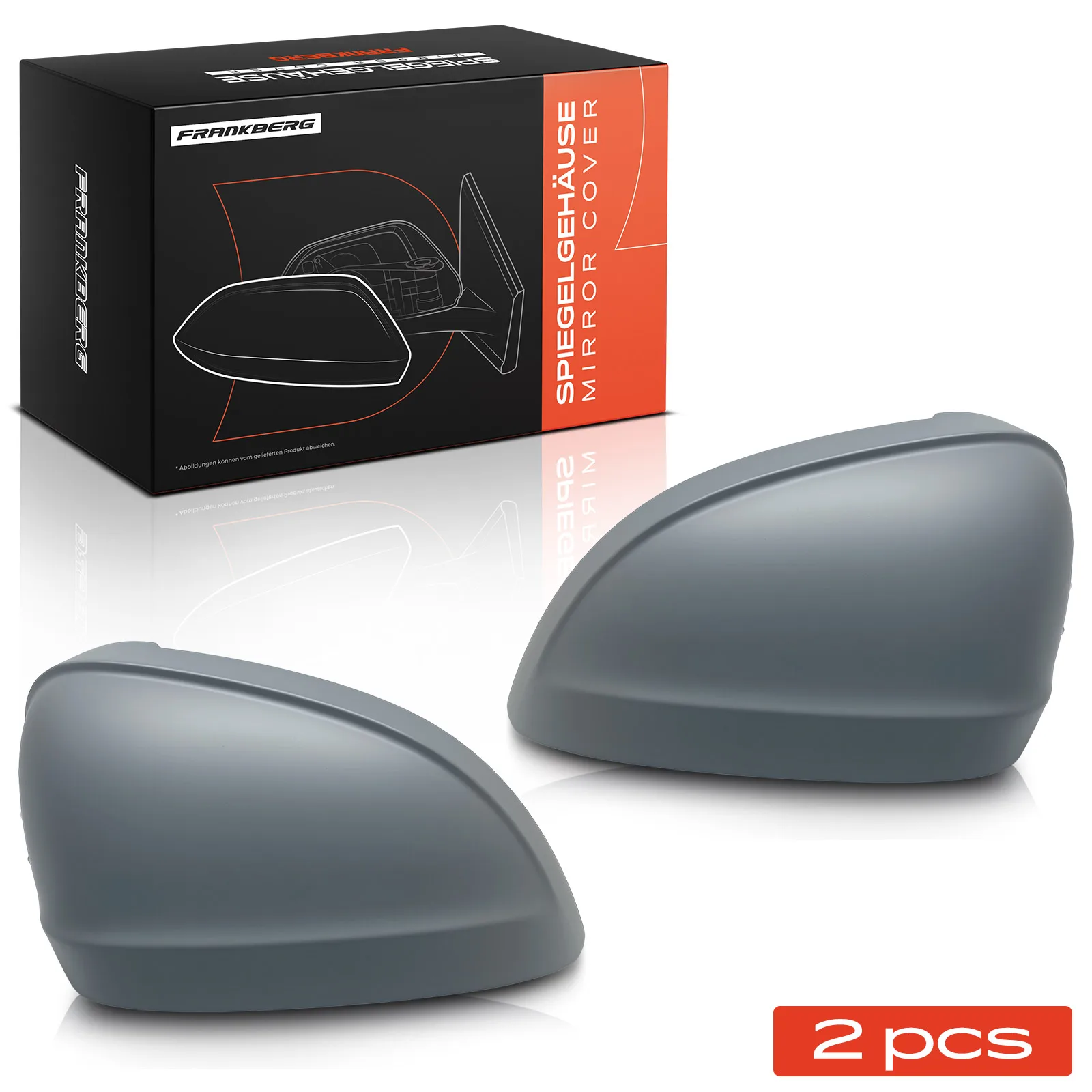 Frankberg 2x Cover Buitenspiegelkap voor Links Rechts voor Audi A4 8W2 8WC A5 Cabriolet F57 8W0857527AGRU