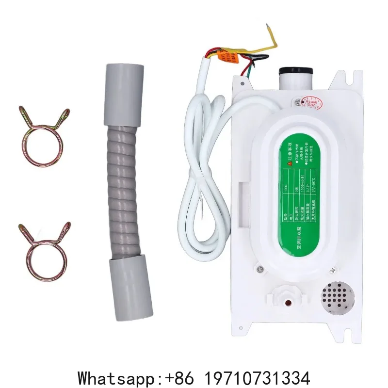Condensate Pump Automatic HVAC  Removal Drain 100L/H  with 500ml  for Dehumidifier 100‑ AC Condensate Removal Pump