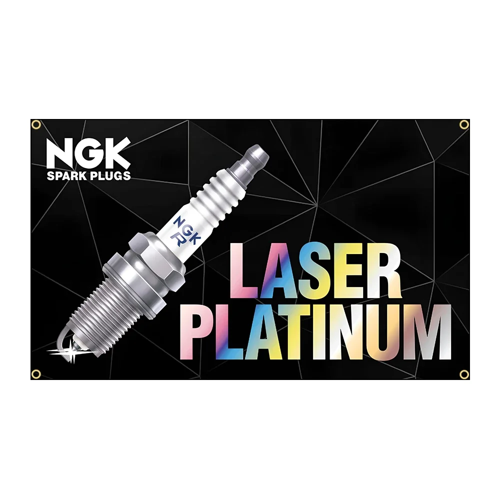 NGK Spark Flags Polyester Printed Banner For Decoration