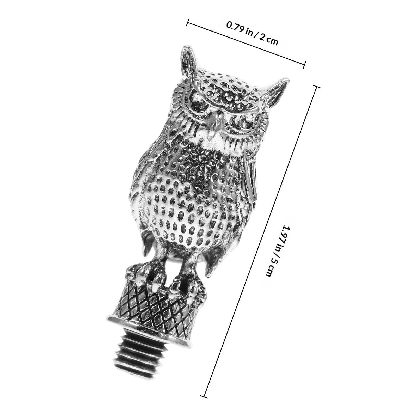 Chic Bright Owl Design Wax Seal Stamp Handle Replacement for DIY Wax Melting Envelope Sealing Scrapbooking Invitation Craft Use