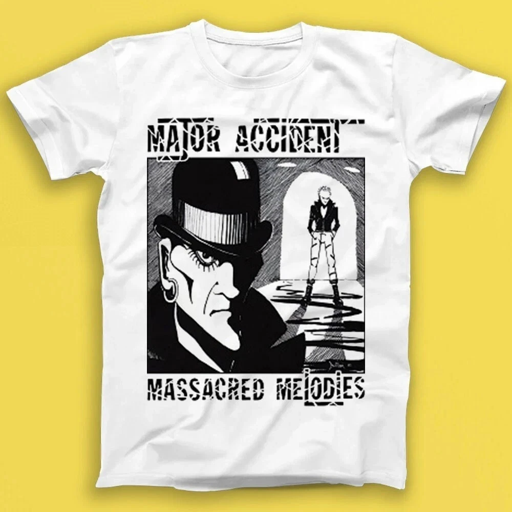 Major Accident Massacre Melody Music Unisex T-shirt Loose Casual Fashion Couple Streetwear Shirt   mens t shirts