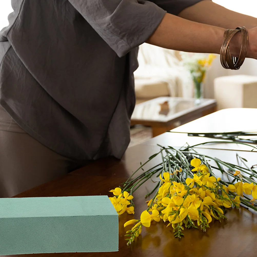 

6Pcs Flower Mud Floral Foam Blocks Durable Foam Cubes Floral Arranging Supplies Wedding Event Flower Arrangements