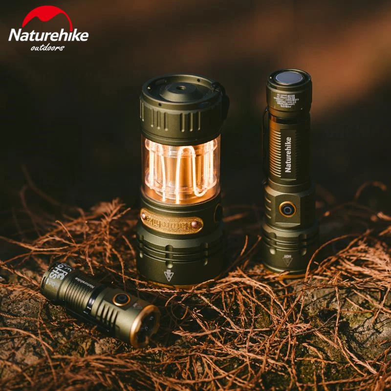 Imagem -06 - Naturehike-outdoor Longo Alcance Impermeável Lanterna Led Alta Potência Lumens Lâmpada Camping Lanternas Portáteis Tocha 250m 2800lm