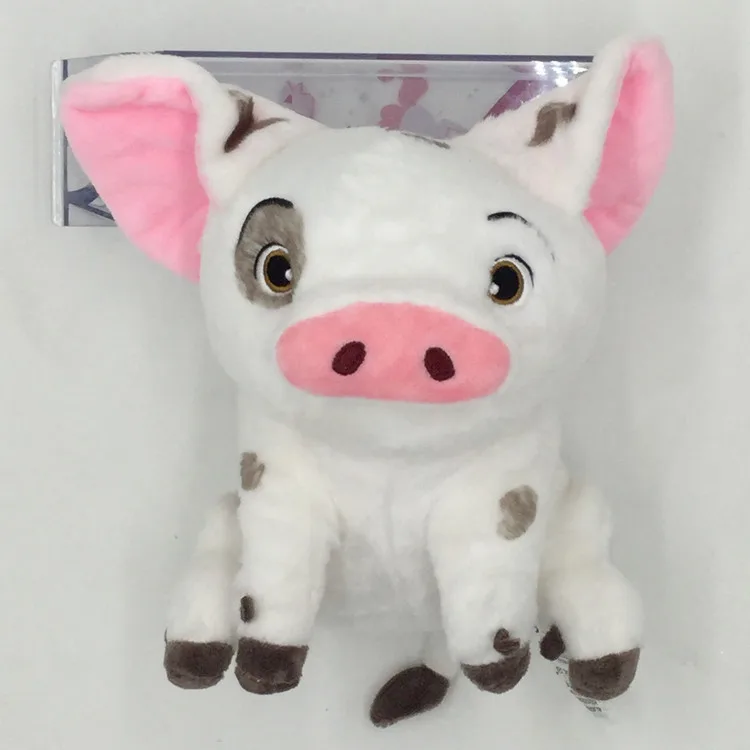 New 22cm Movie Animals Moana Pet Pig Pua Cute Cartoon Plush Toy Stuffed Animal Dolls Children Birthday Gifts