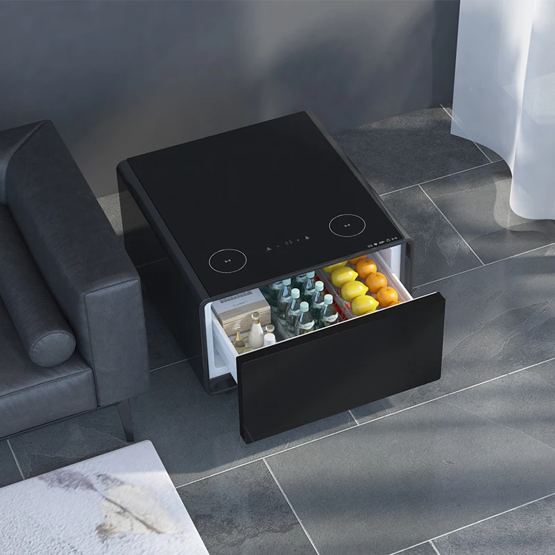 Prmist Modern Bedside Mini Side Tables Refrigerator For Home Furniture Smart Coffee Table Living Room Bedroom