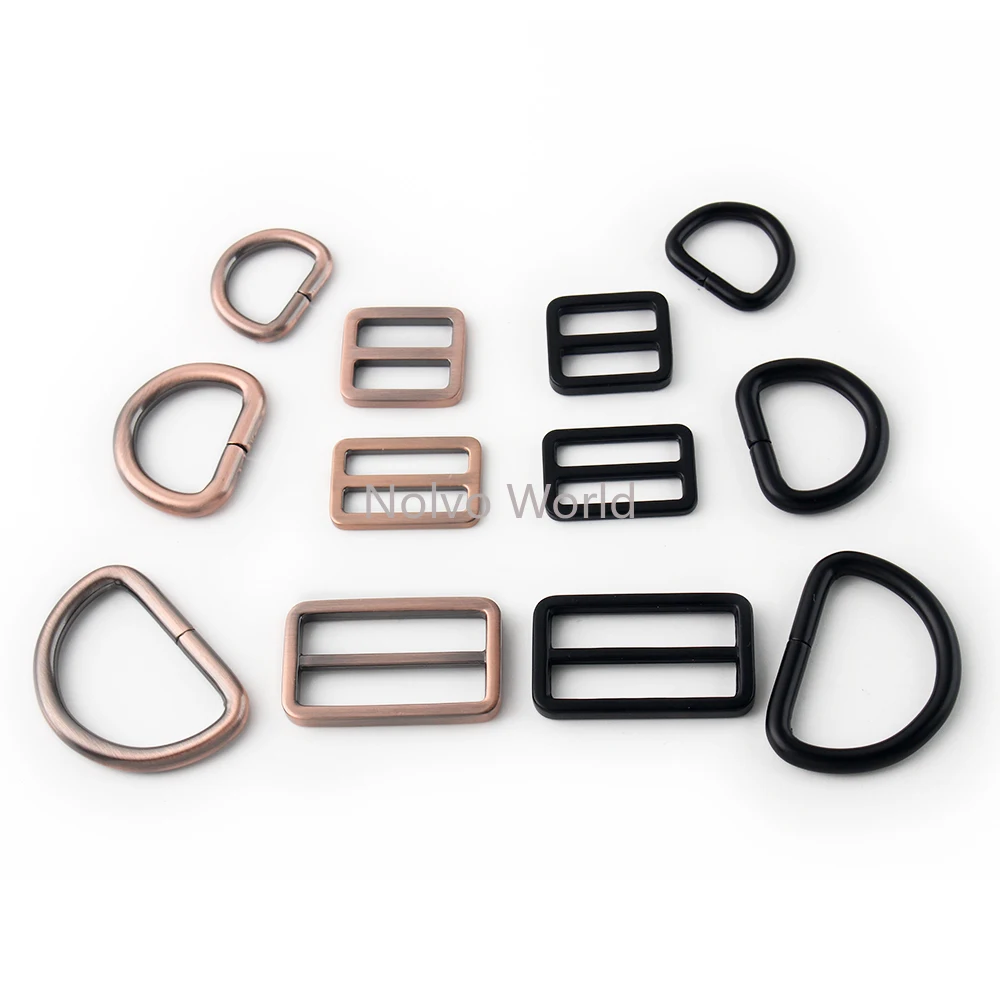 

2/4/8Sets 20-25-38mm Bag Strap Trigger Swivel Lobster Clasp Hook For Handbag Webbing Dog Belt Buckles Tri Glide Ring Accessories