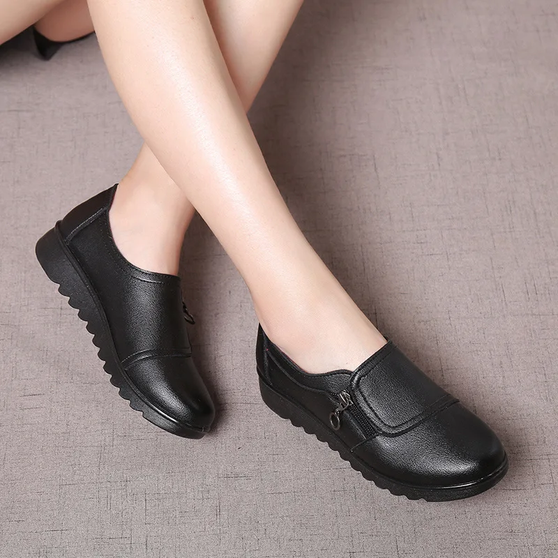 Shoes for Women 2024 Spring Autumn Women Flats Fashion Non-slip Casual Comfortable Ladies Shoes Plus Size 35-41 Loafers Women