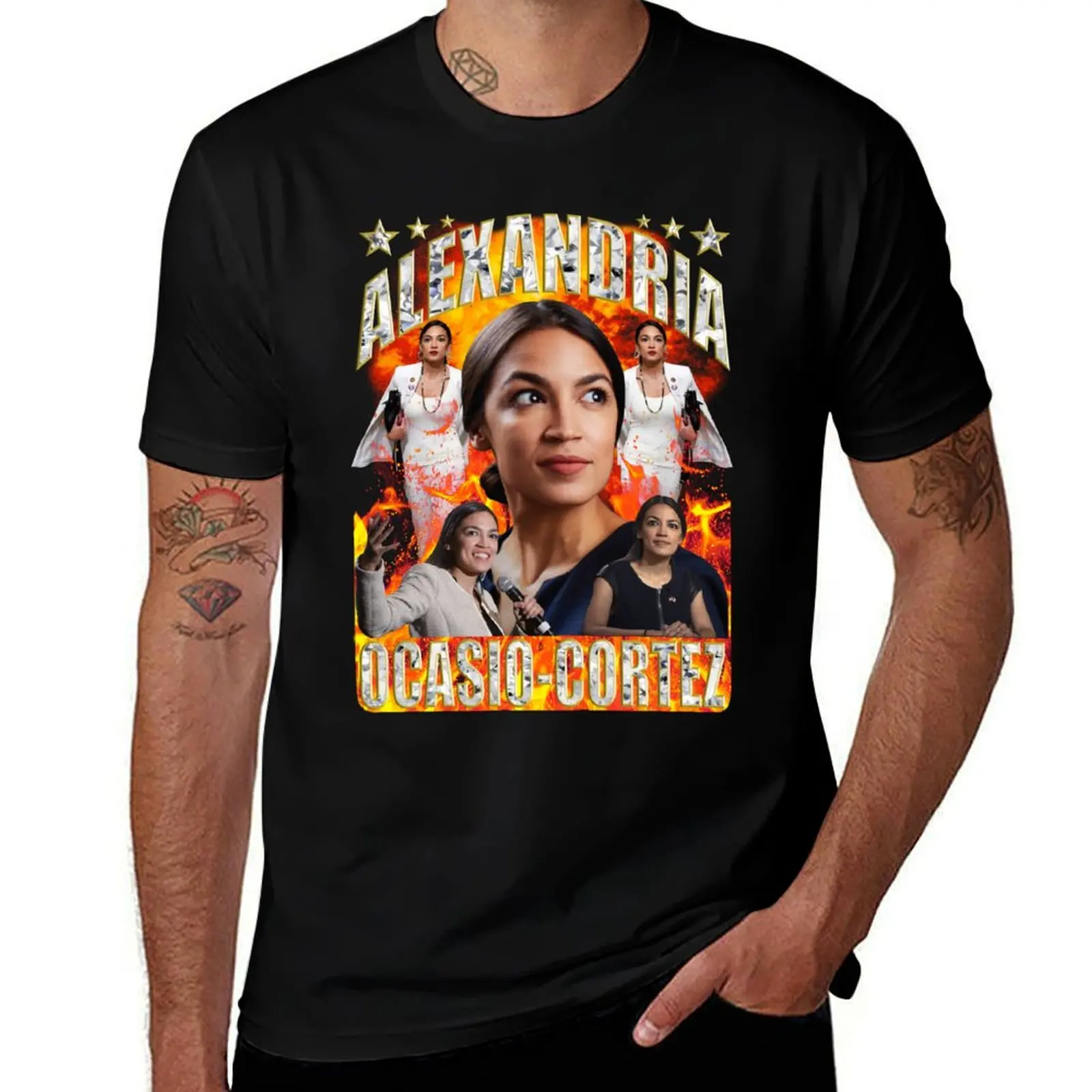 

Alexandria Ocasio-Cortez T-Shirt graphic t shirts for man funny t shirts cotton t shirts for man graphic tees T-Shirt