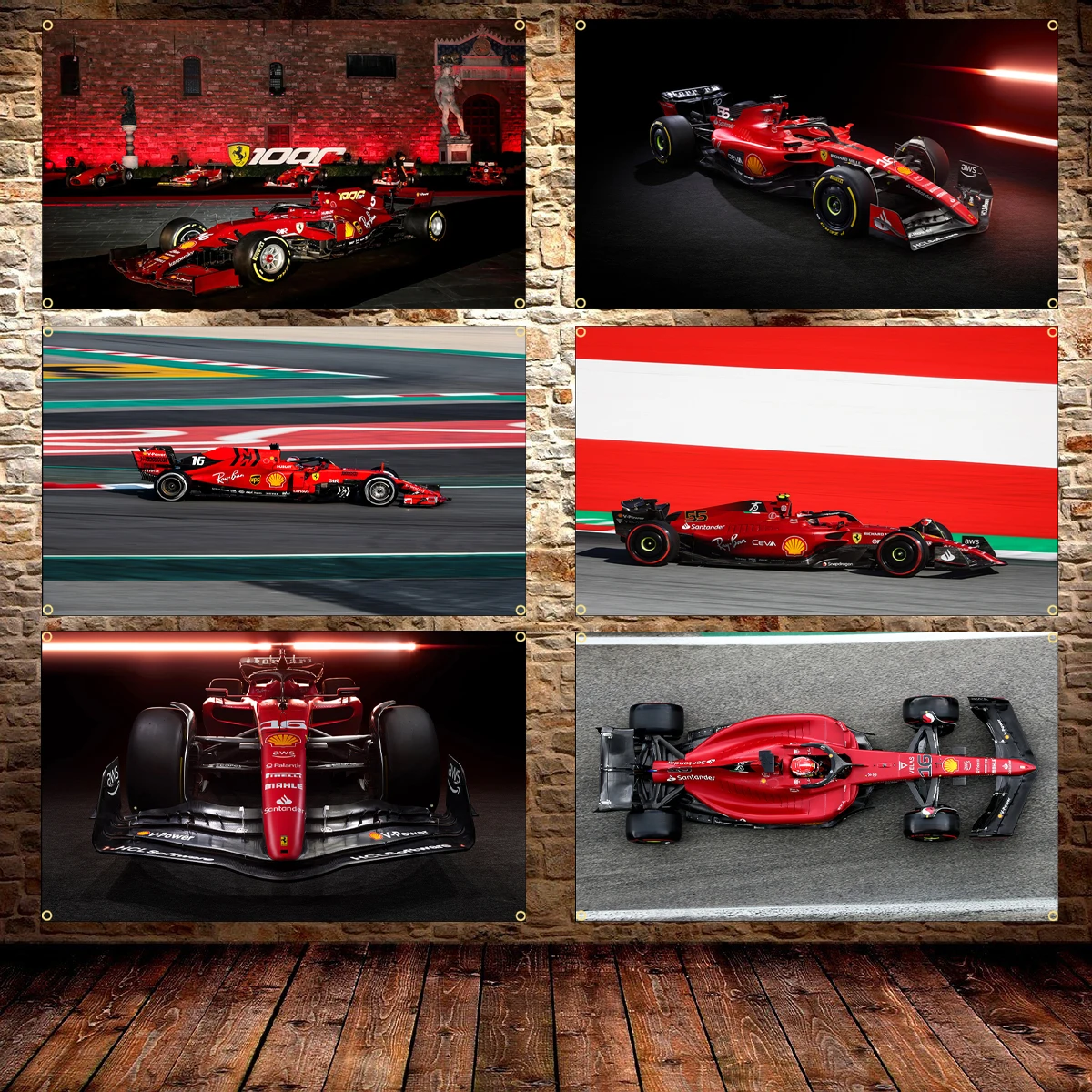 90X150CM 3X5FT Cool Red 1 Racing Car Flag Polyester Printed Garage or Outdoor Decoration Tapestry