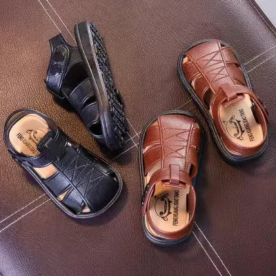 Kids Sandals Summer Baby Boys Beach Sandals Fashions Solid Color Infant Girls Sneakers