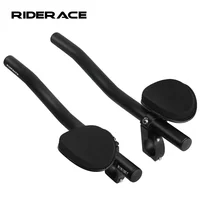 Soporte para bicicleta TT, Clip para manillar, aleación de aluminio, manillar de apoyo para bicicleta, barras aerólicas, extensión de manillar, aeróbulos de triatlón, tribar