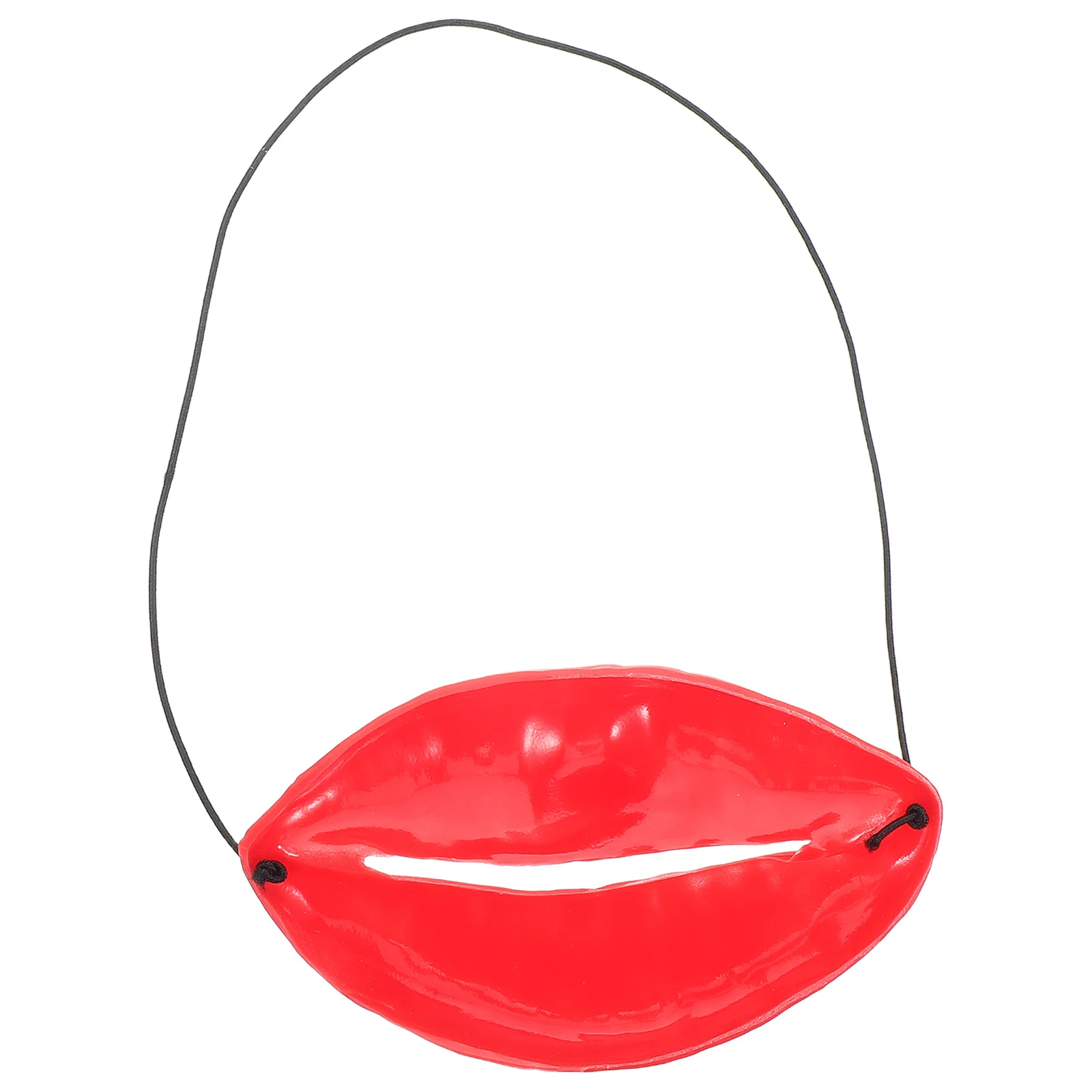 

Red Big Mouth Lip Props Wedding Day Dress Up Funny Cosplay Party Clown Performance Supplies Performance Big Mouth