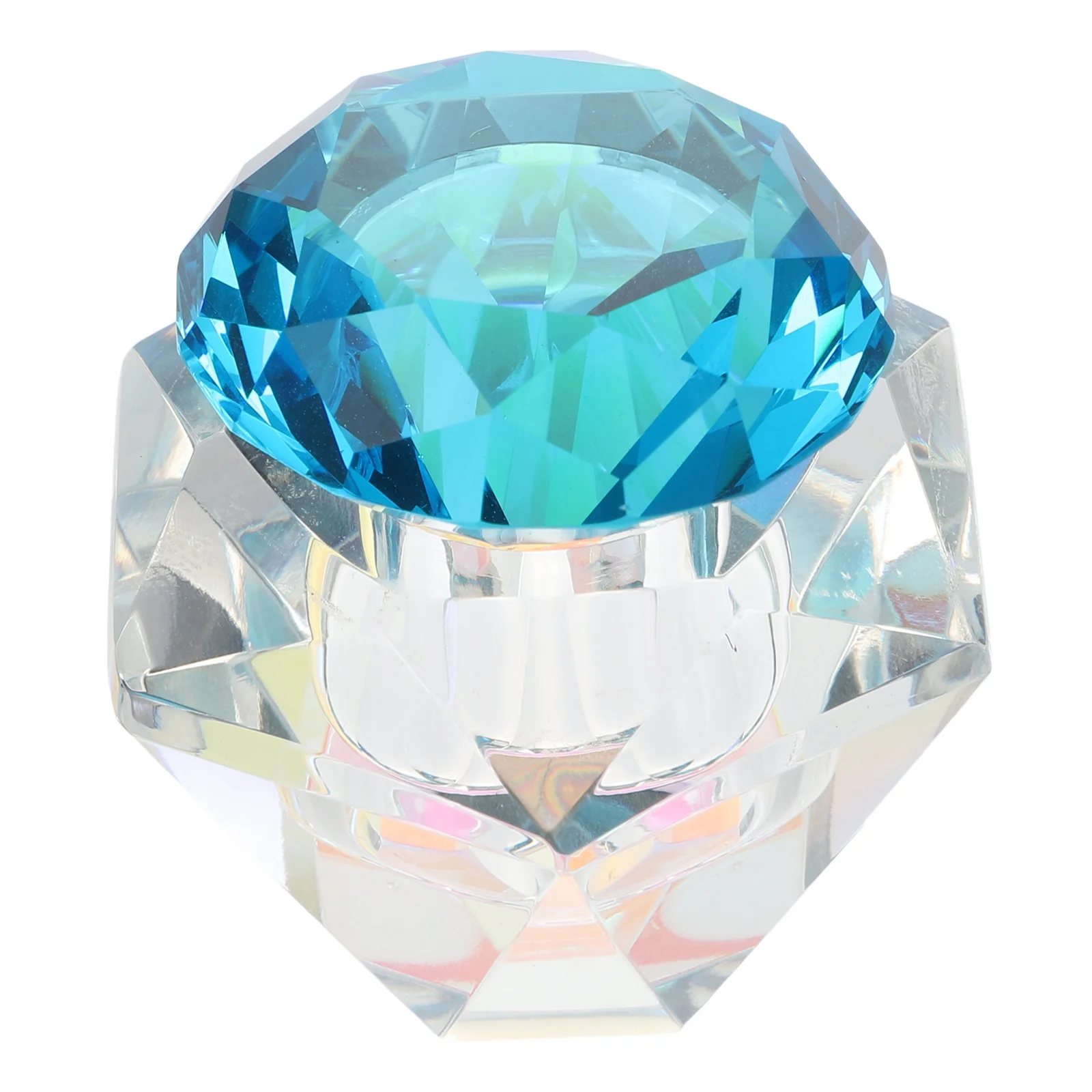 ถ้วยคริสตัล 1 ชิ้น ถ้วยใส่ผงอะคริลิคสำหรับทำเล็บ ถ้วยอเนกประสงค์สำหรับใส่ของเหลวทำเล็บ ทำความสะอาดง่าย