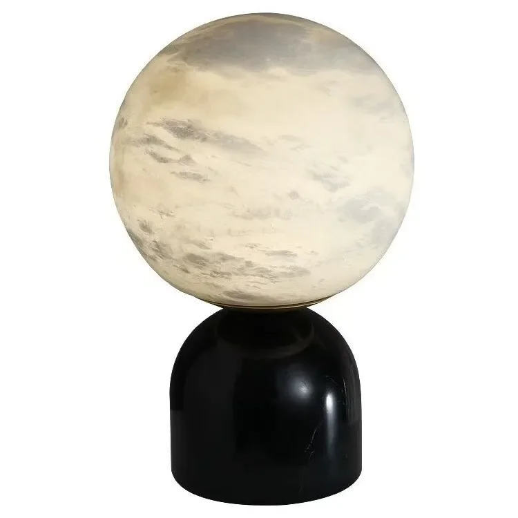

Rechargeable marble desk lamp simple modern medieval style living room bedroom book