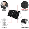 Dokio 200W 패널 태양열 plegable 중국 10A/20A 12V controlador 패널 태양열 plegable célula/cargador de sistema 패널 태양열 2