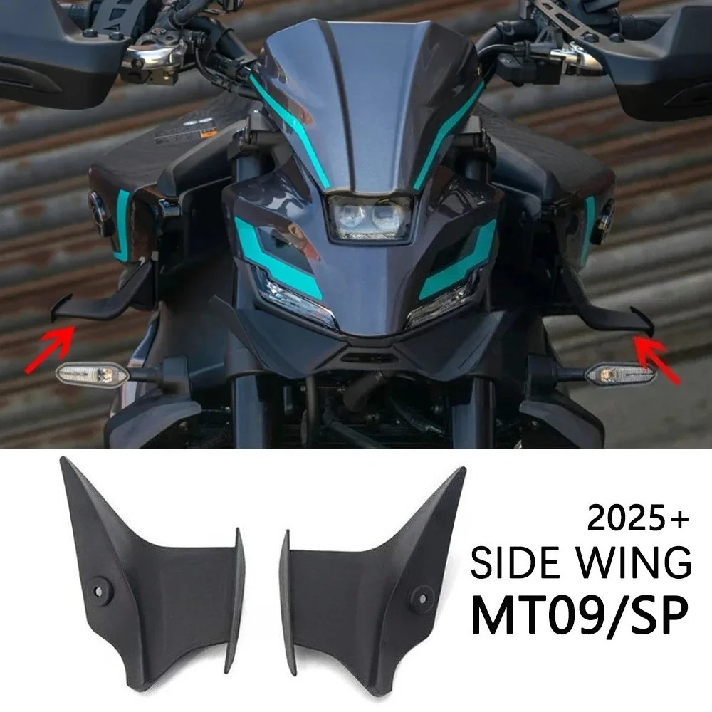 

Подходит для Yamaha MT09 SP MT09 4-го поколения 2024-2025 + расширительная крышка, боковой спойлер, аксессуары для обтекателя, боковой спойлер MT09