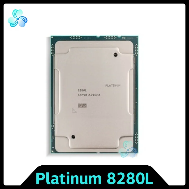 Xeon Platinum 8280L CPU SRF9R 2.7GHz 38.5MB 28-Cores 56-Thread 205W LGA3647 CPU Processor for Server Motherboard PLATINUM8280L