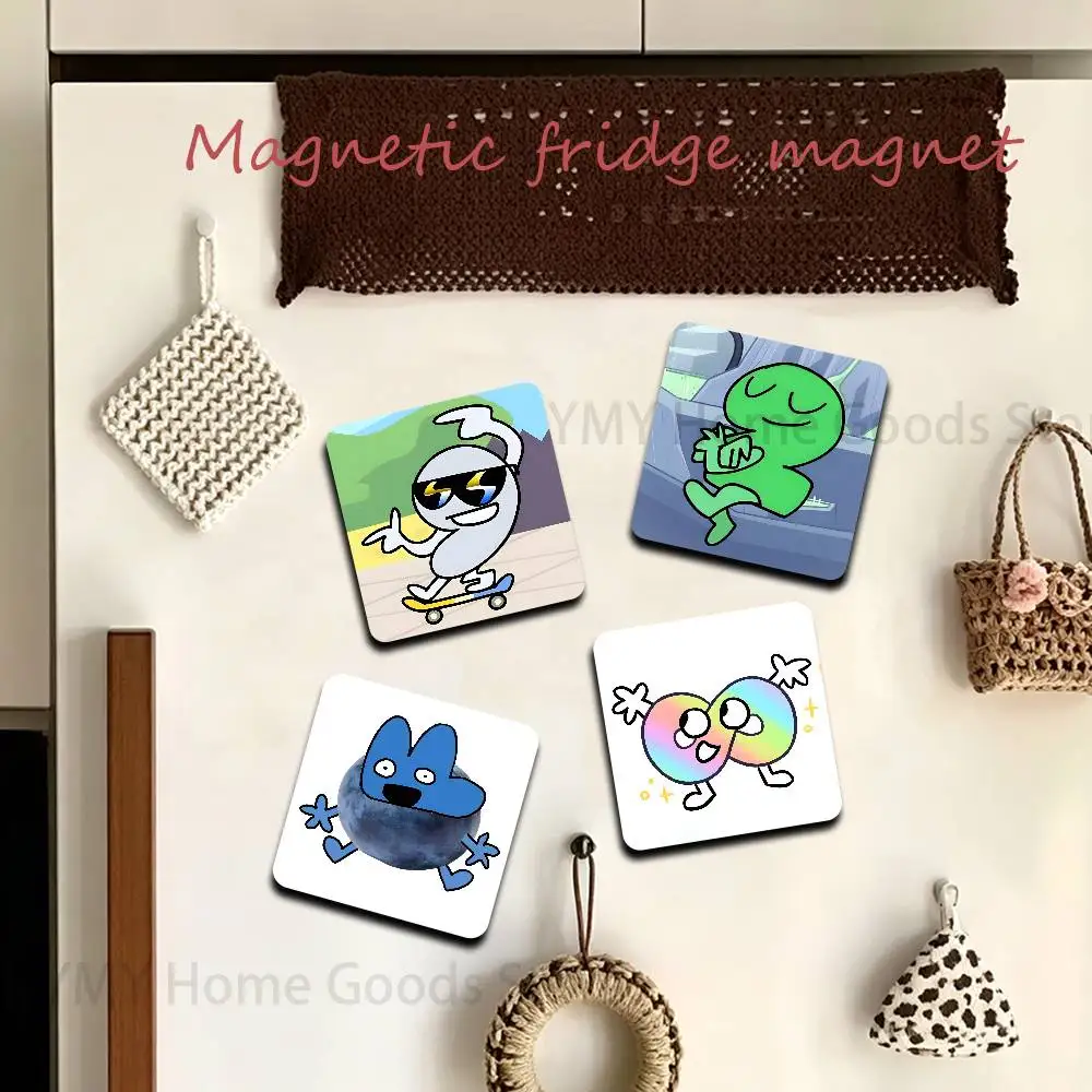 Cartoon One Two Three Four Number Magnet Refrigerator Fridge Sticker for Home Decor DIY Wall Decor