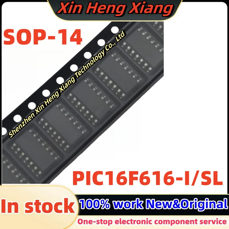 

(10-100pcs)PIC16F616-I/SL PIC16F616 I/SL sop-14