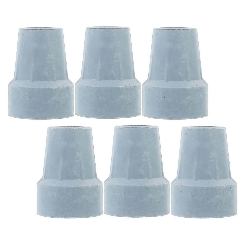 

6 Pcs Non-slip Anti-slip Mat for Elderly Crutches Feet Tip Rubber Cushions End Mats