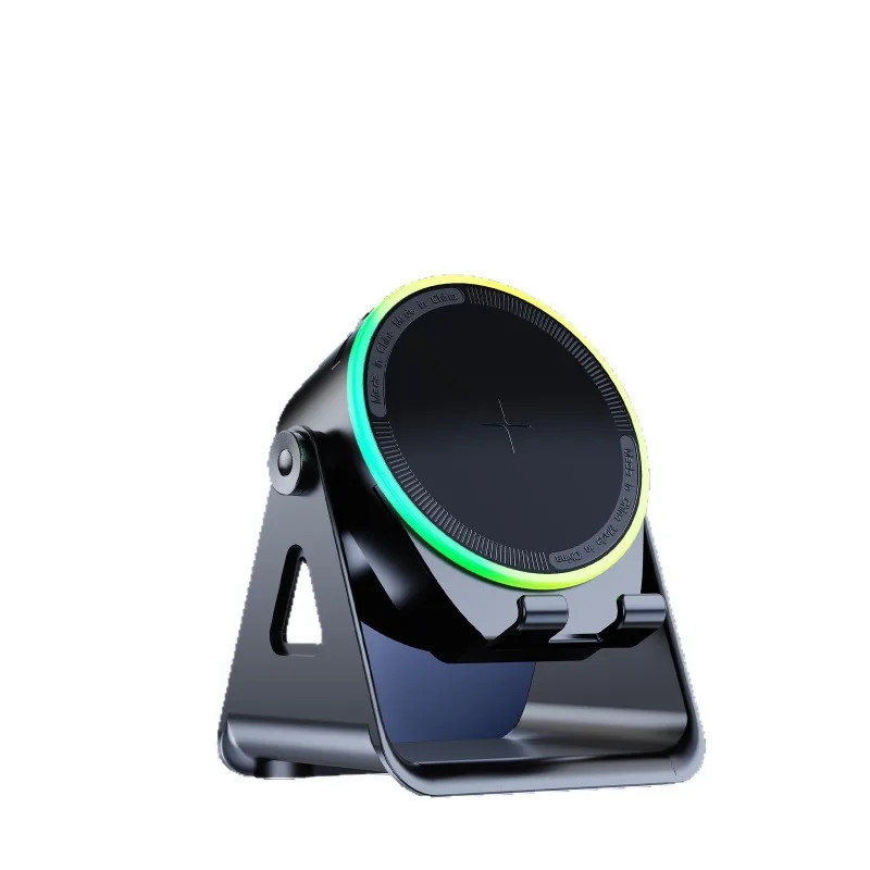 

Mobile Phone Holder Integrated Speaker Wireless Charging Sensor Bluetooth Speaker High Quality High Volume Suitable for Apple