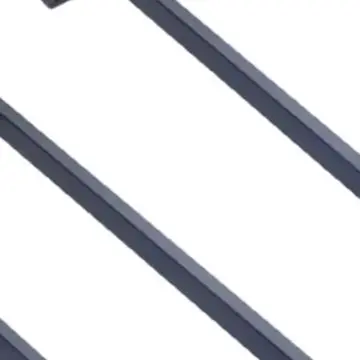 304 Stainless Pull Black Shower Handle Single Piece Pack 304 Stainless Steel Shower Handle 440mm Hole Spacing For Shower Rooms