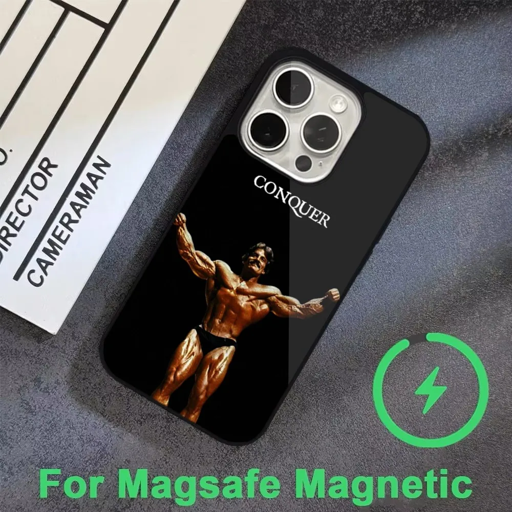 Bodybuilding Mike mentzers Phone Case  For iPhone 16,15,14,13,12,11,Pro,Max,Plus,Mini, Magsafe,Magnetic Wireless Charging Case