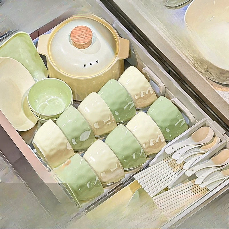 Cream Wind Dish Set, Household 2026 New