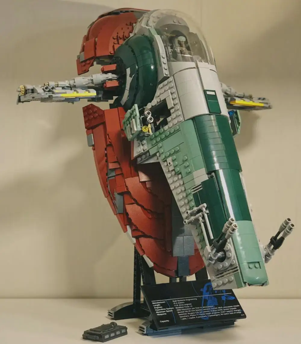 

Строительные блоки кубики Moc Ucs Slave 1 Star Plan космический корабль совместимые 75060 DIY модели игрушки Рождественский подарок на день рождения для детей и взрослых