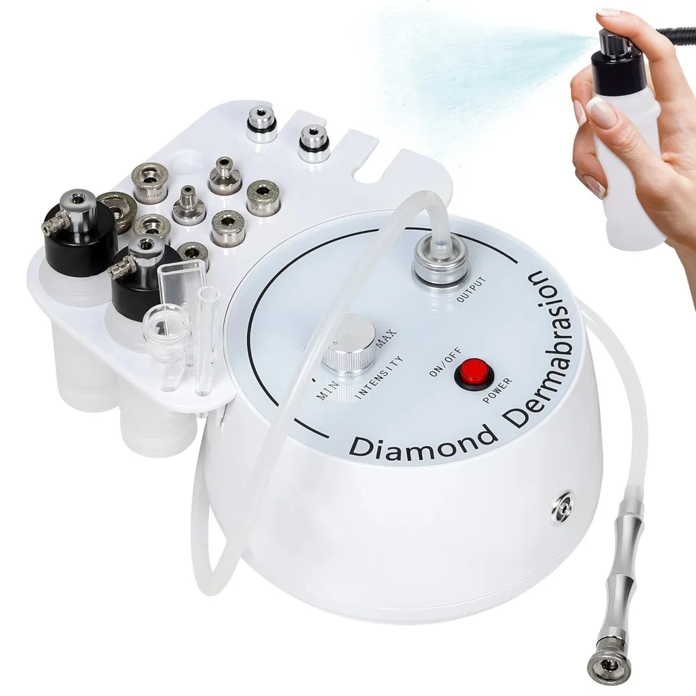 

US Shipping Professional Microdermabrasion Machine 3 in 1 Diamond Dermabrasion Facial Beauty Equipment for Dermabrasion