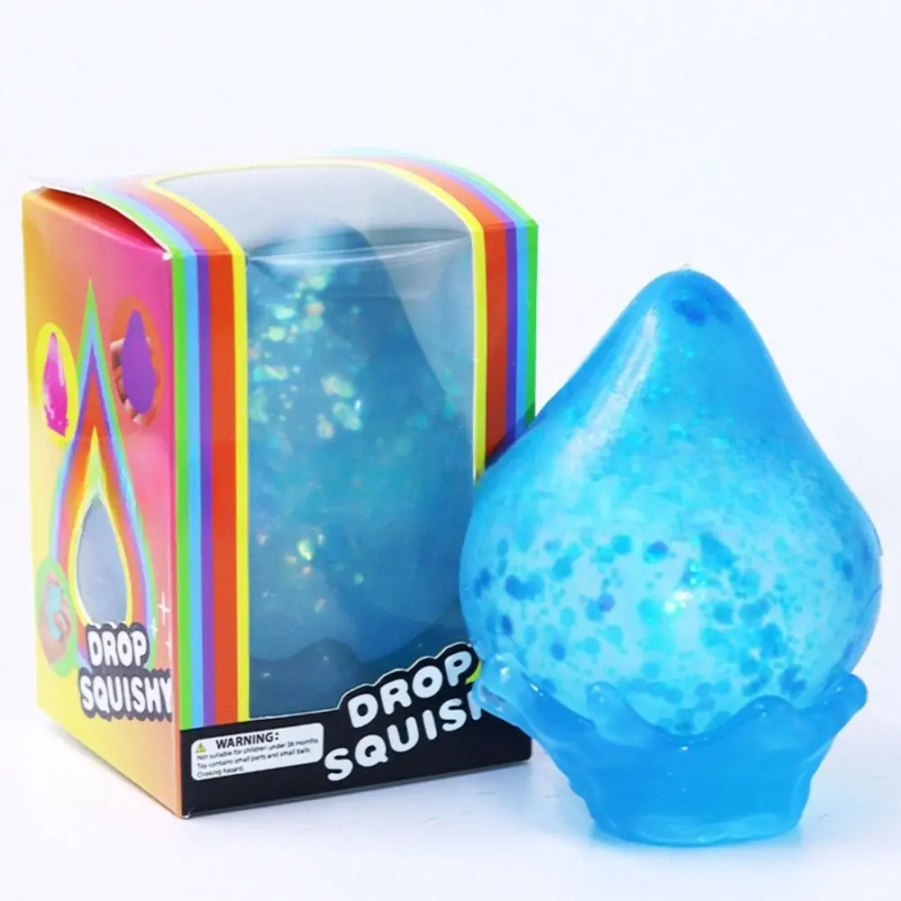 Squeeze Relief Pinch Water Drop Pinching Decompression Toy Waterdrop Decompression Toy Fidget Toys Maltose Slow Rebound Pinch