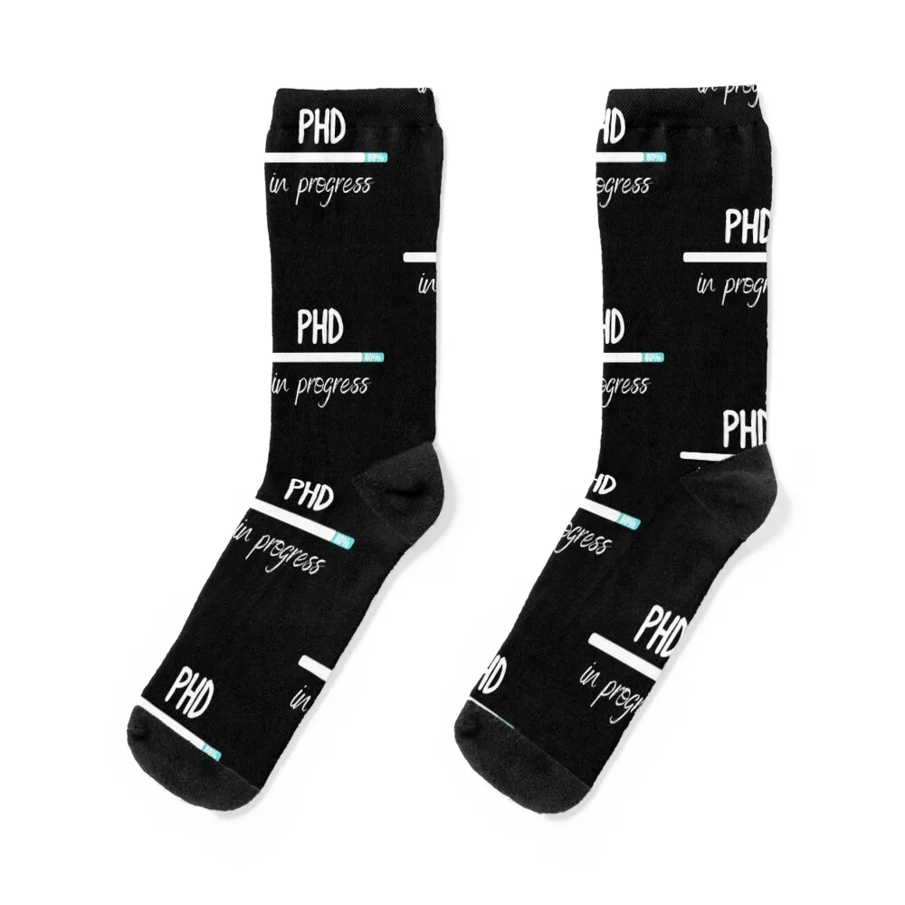 phd in progress Socks FASHION designer brand christmas gift aesthetic Men Socks Luxury Brand Women's