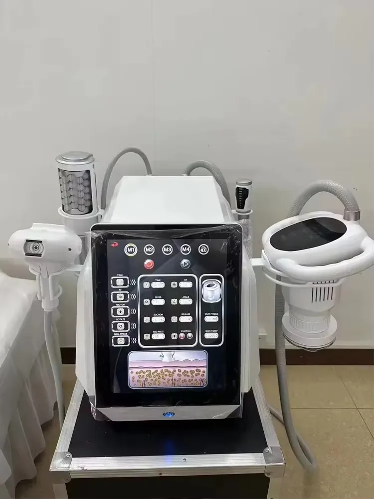 Newest Lymphatic Drainage Fat Burning Roller 9d Inner Ball Roller Vacuum Liposuction Facial Body Massage Weight Loss 360 Machine