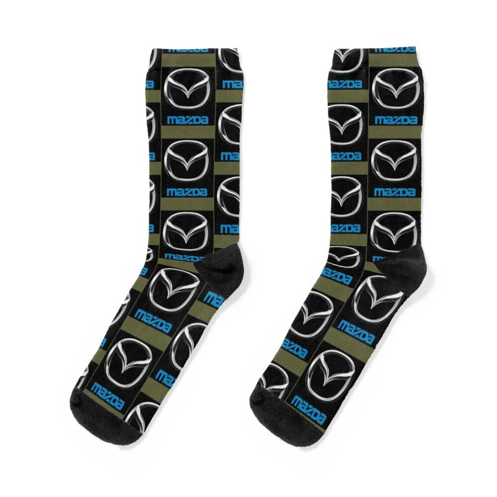 Mazda Car Logo Socks halloween kids essential hiphop Socks Men Women's