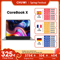 CHUWI CoreBook X Gaming Laptop 14 Inch FHD IPS Screen Intel i3-1215U Windows 11 8GB/16GB DDR4 512GB SSD Wearable Computer WuKong