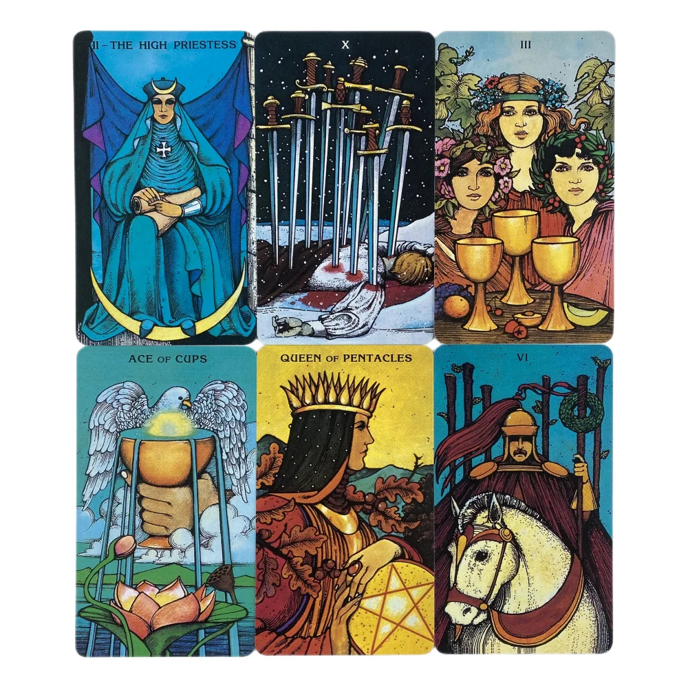 Morgan Greer Tarot karty 78 Deck Oracle angielskie wizje wróżbiarstwo edycja Borad gry