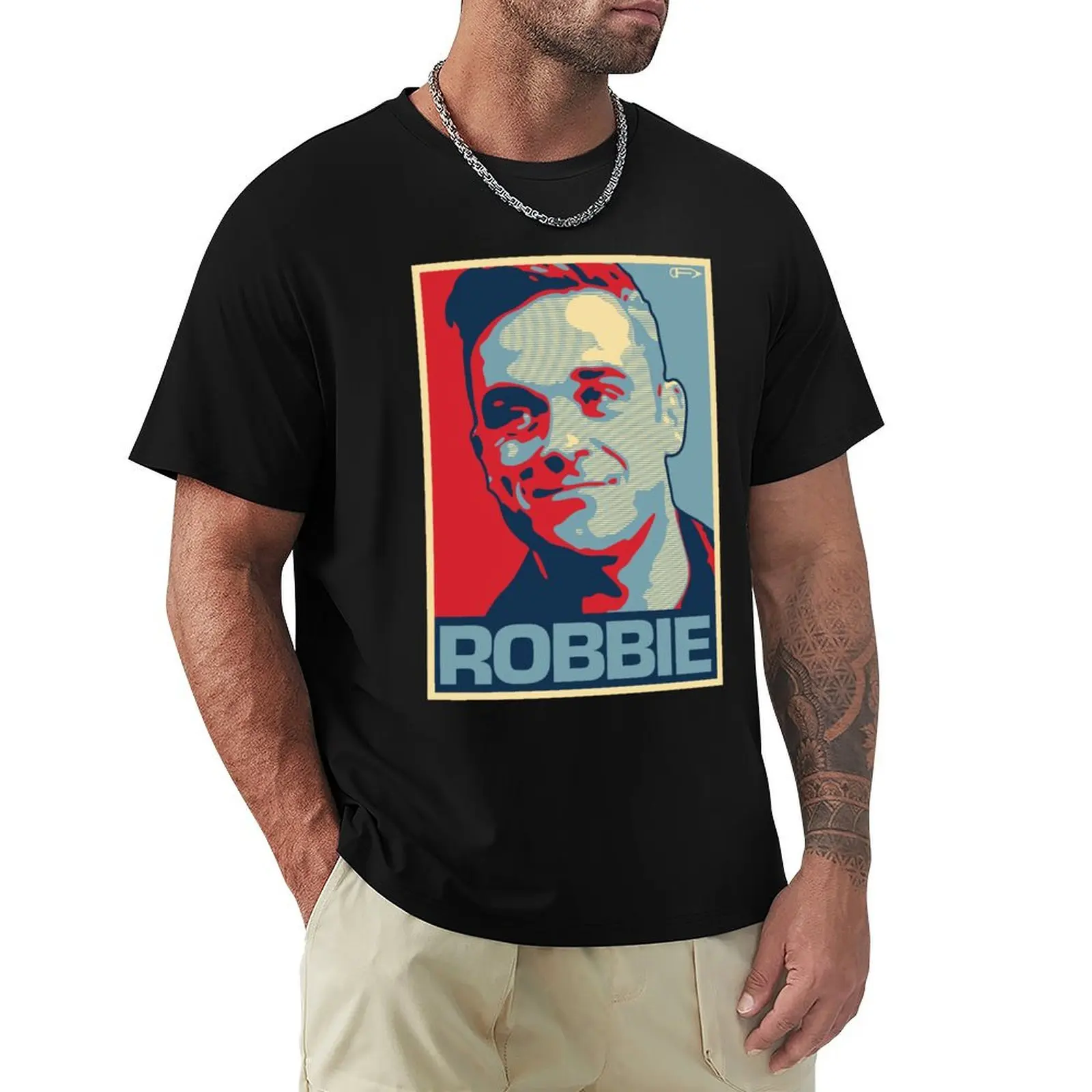

Robbie T-Shirt gifts for boyfriend summer shirt sports fans T-shirt men