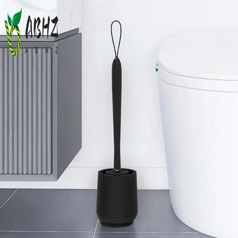 

ABHZ-Щетка для унитаза в ванной комнате, мягкая насадка для щетки без мертвого угла, бытовая щетка для чистки пола, аксессуары для унитаза