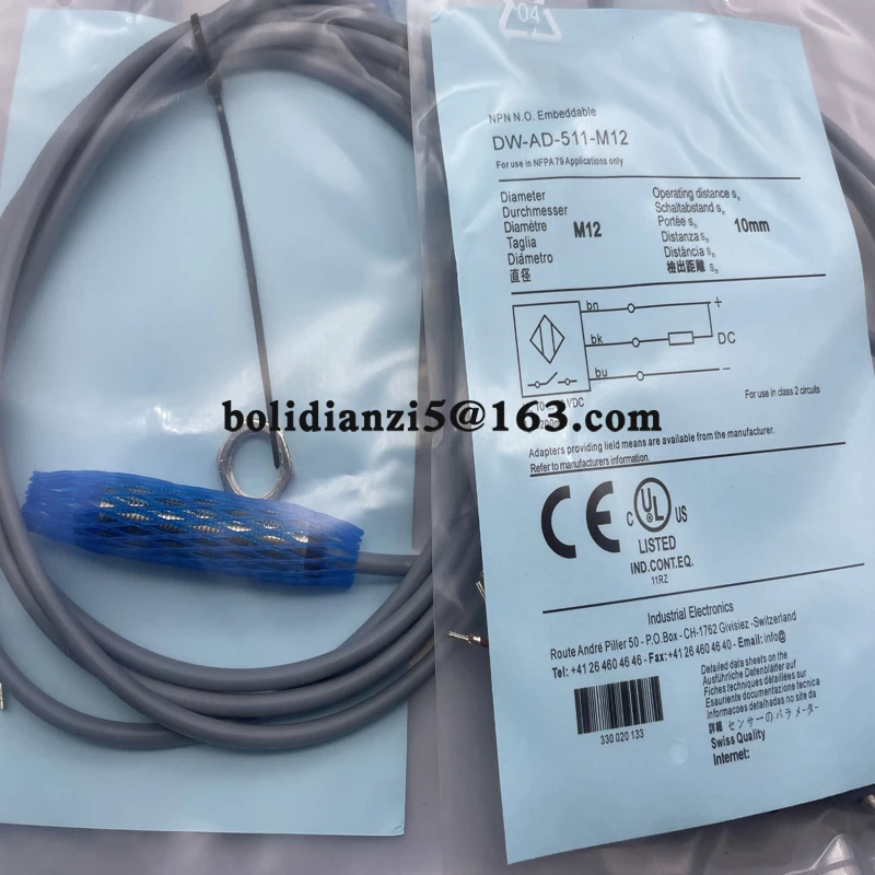 New proximity switch sensor   DW-AD-511-M12   DW-AD-512-M12   DW-AD-513-M12   DW-AD-514-M12   In stock