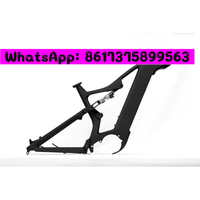 Carbon 29er Frame Full Suspension Electric Bike BAFANG MOTOR M620 1000w