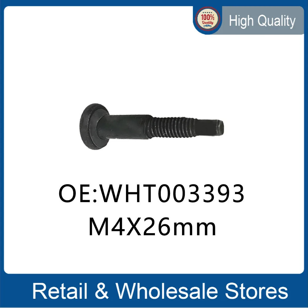 

2 pcs WHT003393 M4X26 M4*26mm M4*26 26mm M4X26mm Screw of Door handle base for VW Tiguan AMAROK SEAT TOLEDO LEON WHT 003 393