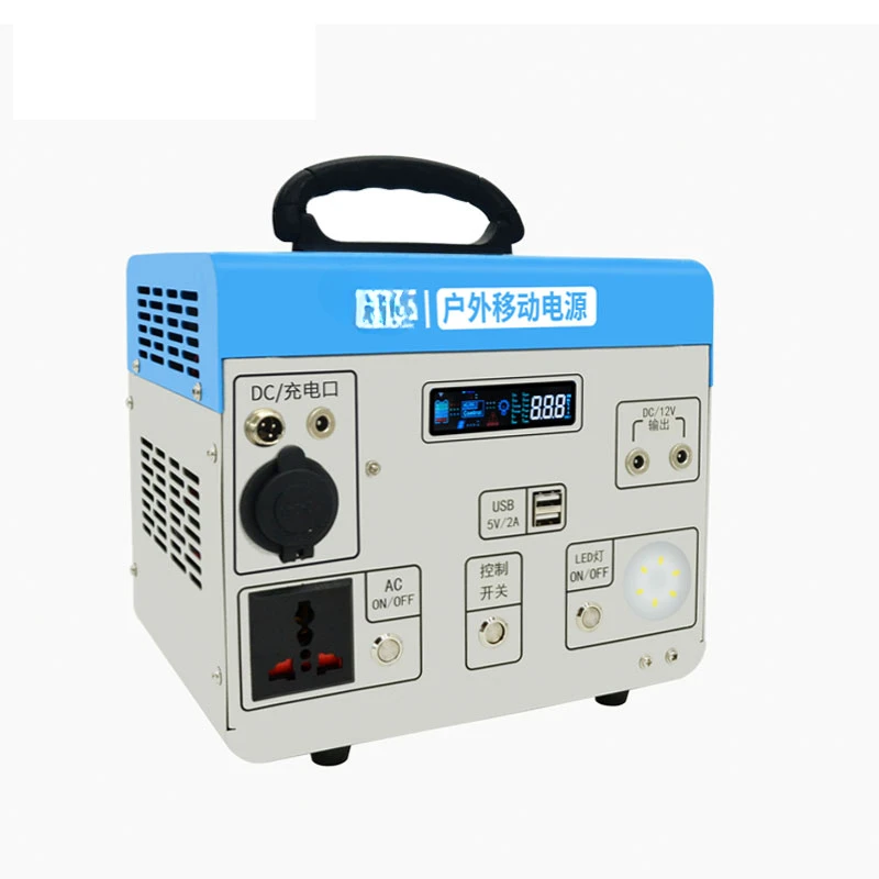 High power 2000W portable power generator 12.8V/150ah power station emergency supply outdoor usage RV 110V 220V LiFePo4  2KW