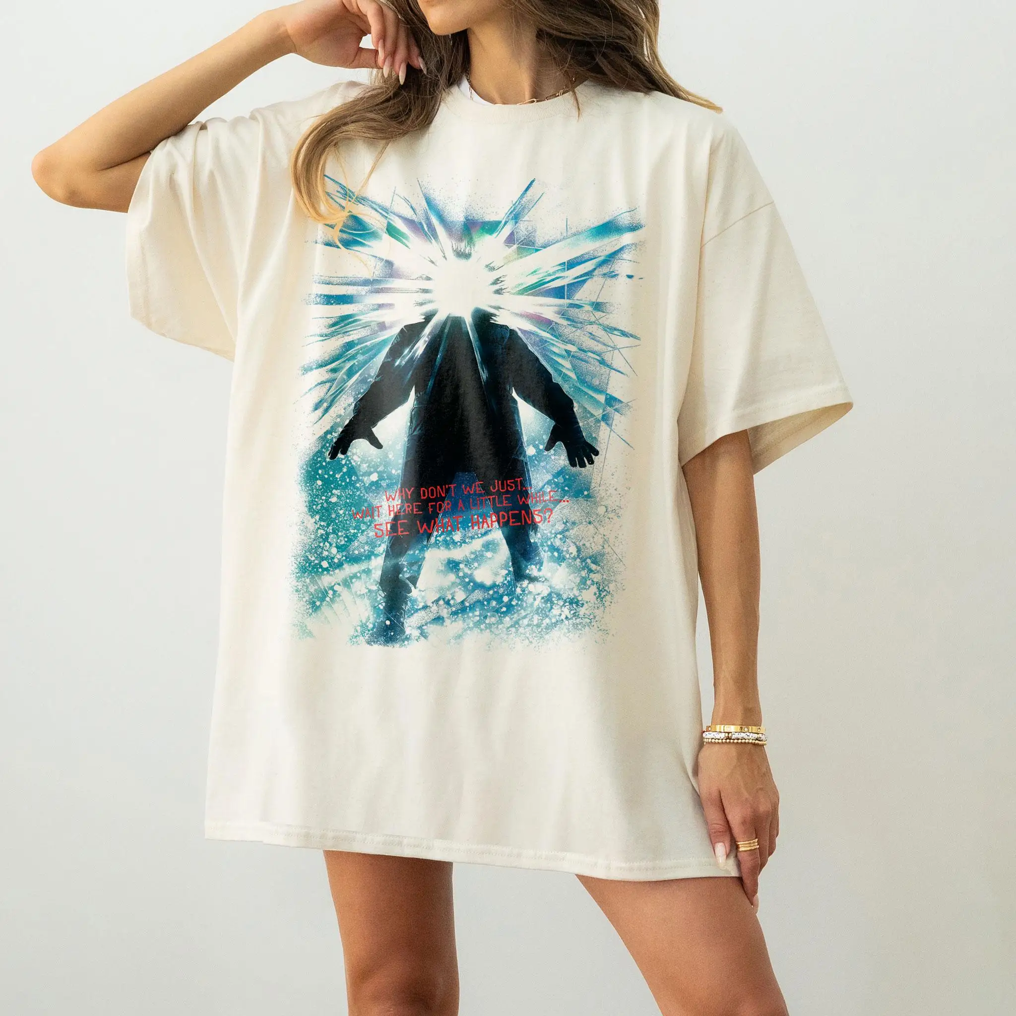 2026 Summer Women's Vintage The Thing Horror  T-Shirt Unisex Cotton and Breathable Short Sleeve Oversized Loose Casual