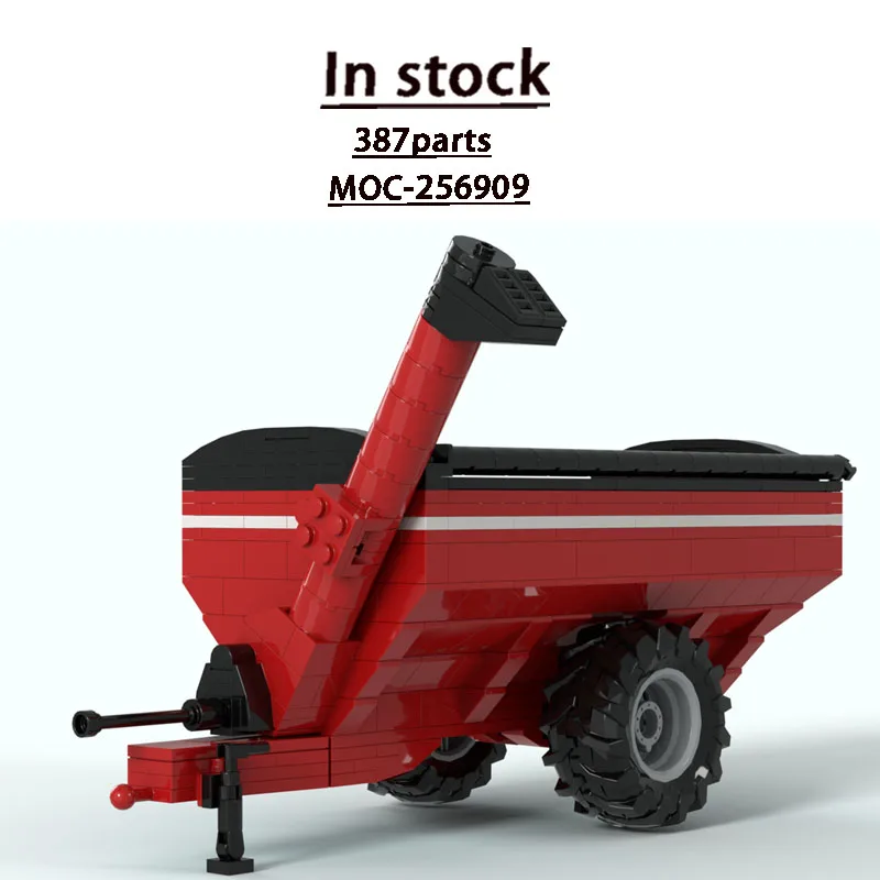 

MOC-256909 Urban Farm Agriculture Rice Harvester Building Block Model 387 Parts Boys' Children's Birthday Christmas Toy Gift