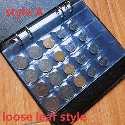 480/120 Pockets Large-capacity Coin Collection Book Ancient Coin Binder Collection Album Royal Commemorative Volume Folder Hold