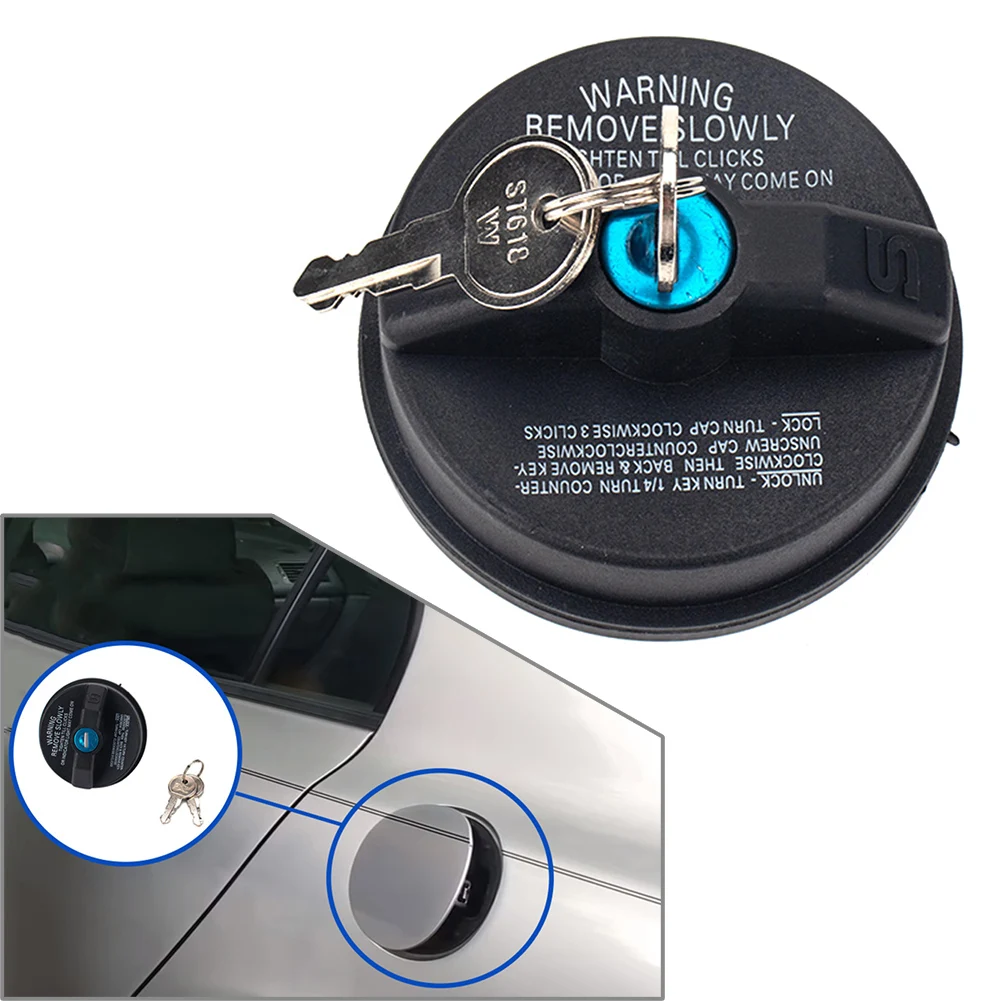 Car Fuel Tank Gas Cap Regular Locking With Keys 31780 Universal For Toyota Buick Audi Honda Isuzu Lexus Mazda etc.