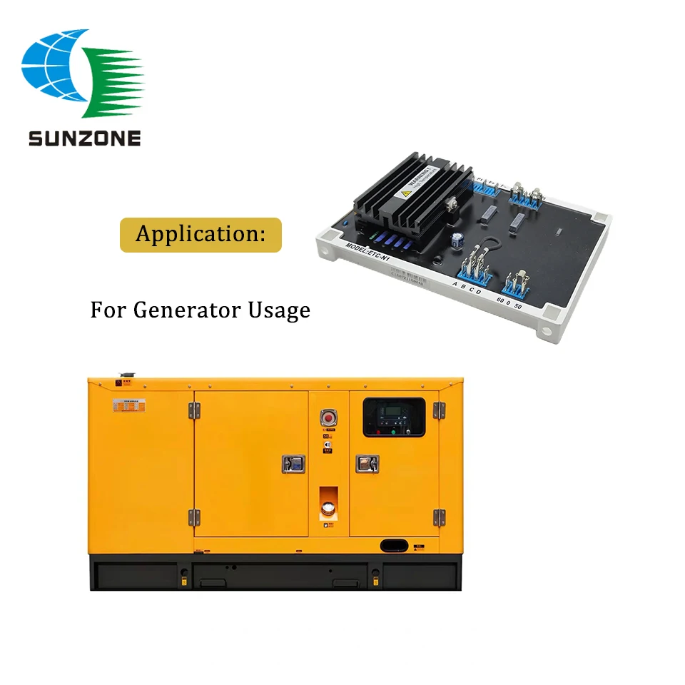 AVR ETC-1 ETC-N2 For Diesel Generator Stabilizer Module EVOTEC Automatic Voltage Regulator Control Voltage Board Genset Parts