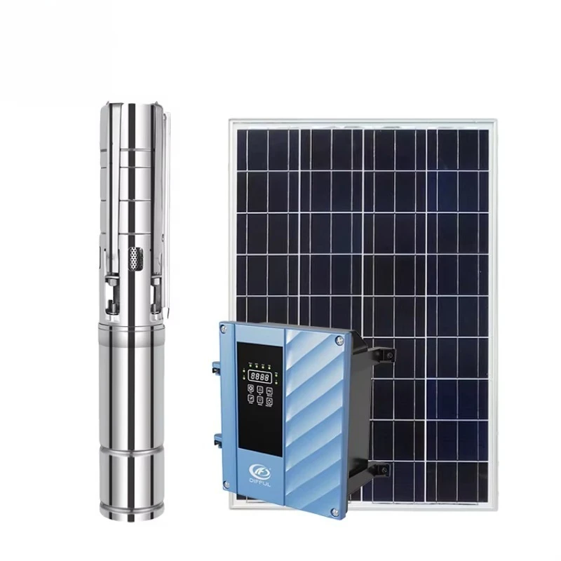 

Solar Water Dc Brushless Pump Agricultural Acdc Highbrid 2HP